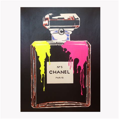 chanel hand painting|chanel decorative art.